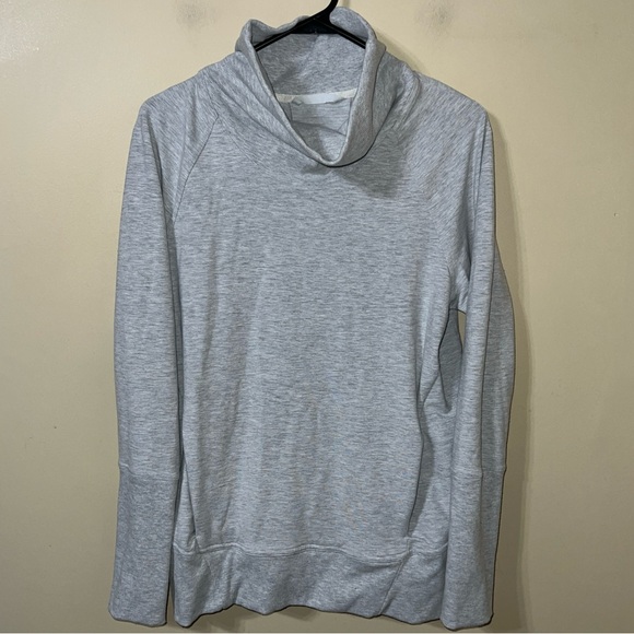 Lululemon High Lines Pullover Gray Women’s 8 - Picture 2 of 4